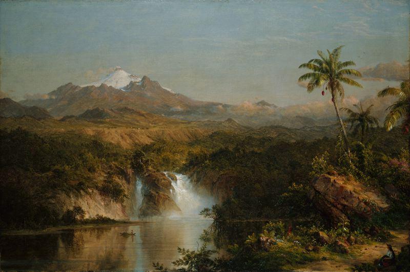 Frederick Edwin Church View of Cotopaxi oil painting picture